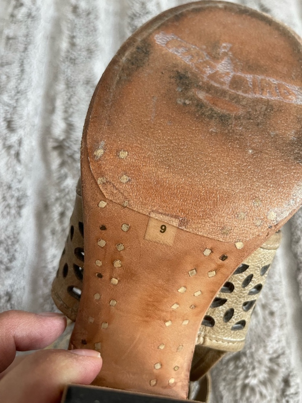 Freebird by Steven Hawk sandals in taupe - Picture 10 of 11